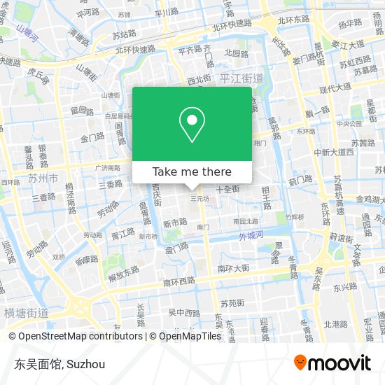 东吴面馆 map