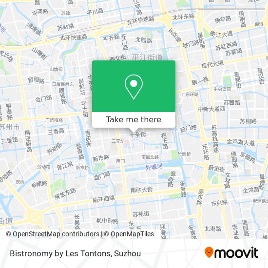 Bistronomy by Les Tontons map