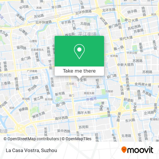 La Casa Vostra map