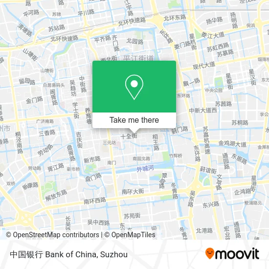 中国银行 Bank of China map