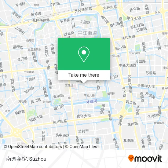 南园宾馆 map