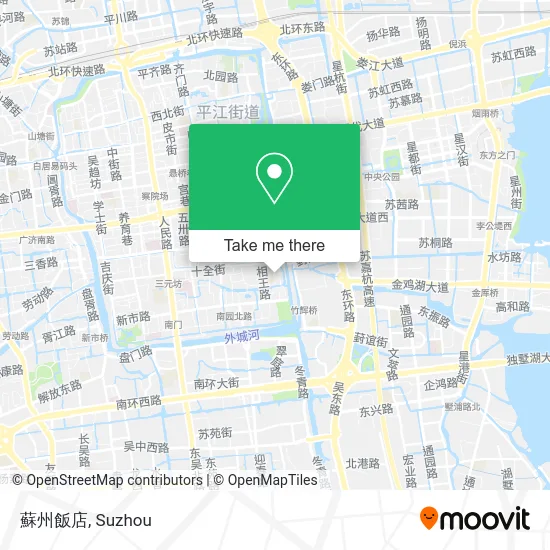 蘇州飯店 map