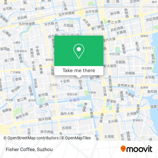 Fisher Coffee map