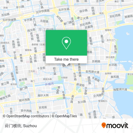 葑门横街 map