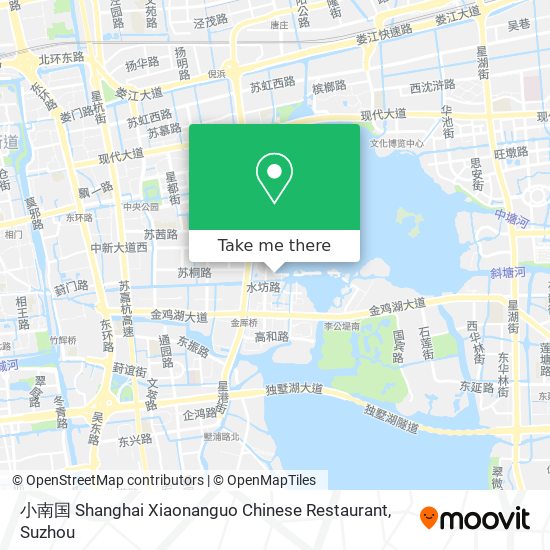 小南国 Shanghai Xiaonanguo Chinese Restaurant map