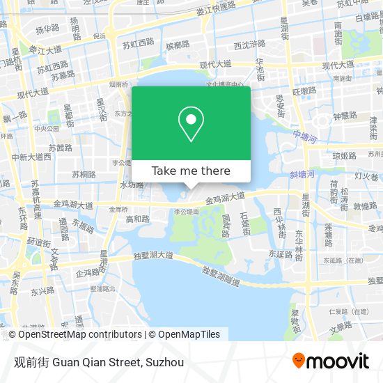 观前街 Guan Qian Street map