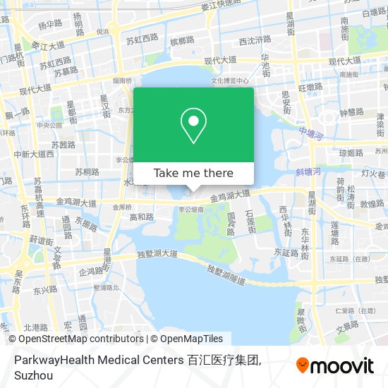 ParkwayHealth Medical Centers 百汇医疗集团 map