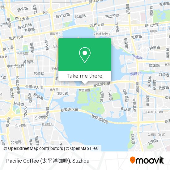 Pacific Coffee (太平洋咖啡) map