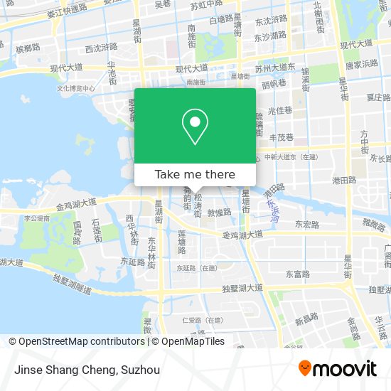 Jinse Shang Cheng map