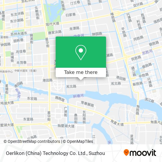 Oerlikon (China) Technology Co. Ltd. map