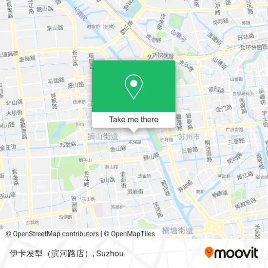 伊卡发型（滨河路店） map