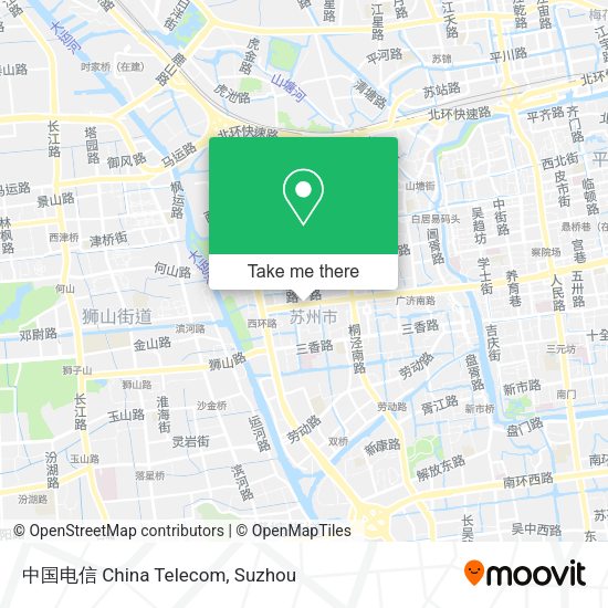 中国电信 China Telecom map