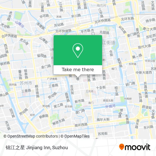 锦江之星 Jinjiang Inn map
