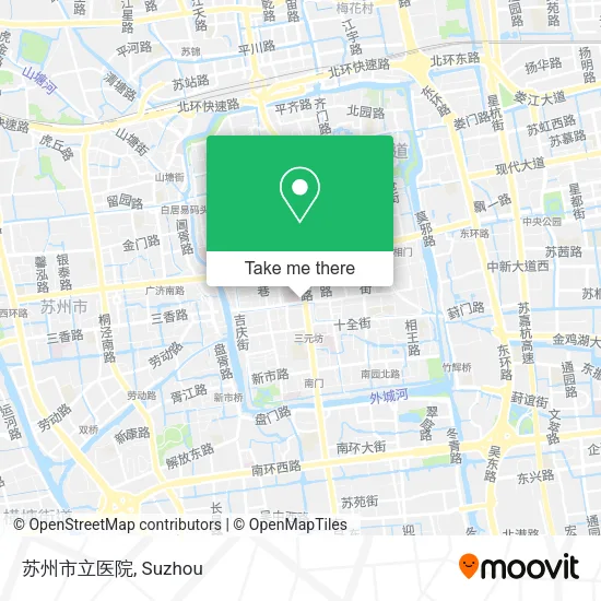 苏州市立医院 map