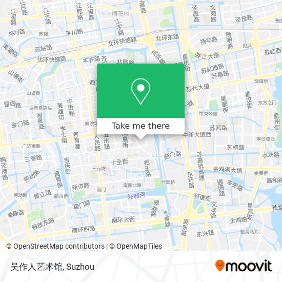 吴作人艺术馆 map