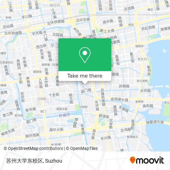 苏州大学东校区 map