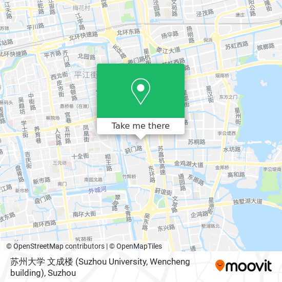 苏州大学 文成楼 (Suzhou University, Wencheng building) map