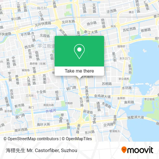 海狸先生 Mr. Castorfiber map