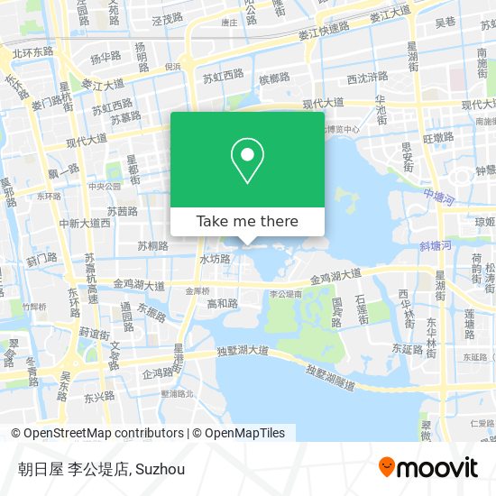 朝日屋 李公堤店 map