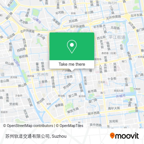 苏州轨道交通有限公司 map