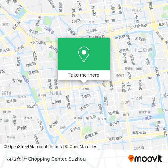西城永捷 Shopping Center map