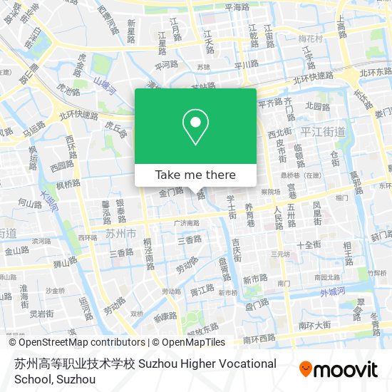 苏州高等职业技术学校 Suzhou Higher Vocational School map