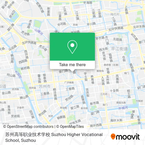 苏州高等职业技术学校 Suzhou Higher Vocational School map