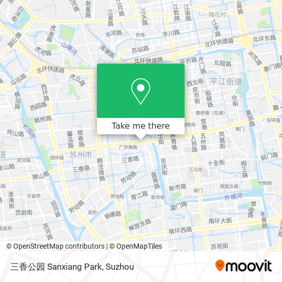 三香公园 Sanxiang Park map