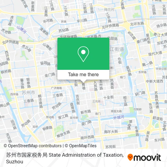 苏州市国家税务局 State Administration of Taxation map