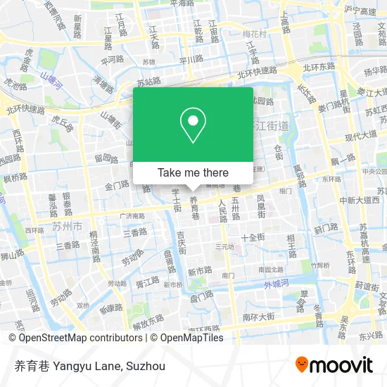 养育巷 Yangyu Lane map