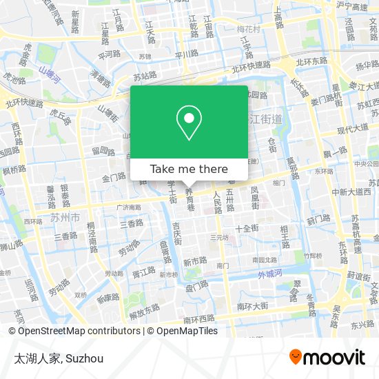 太湖人家 map