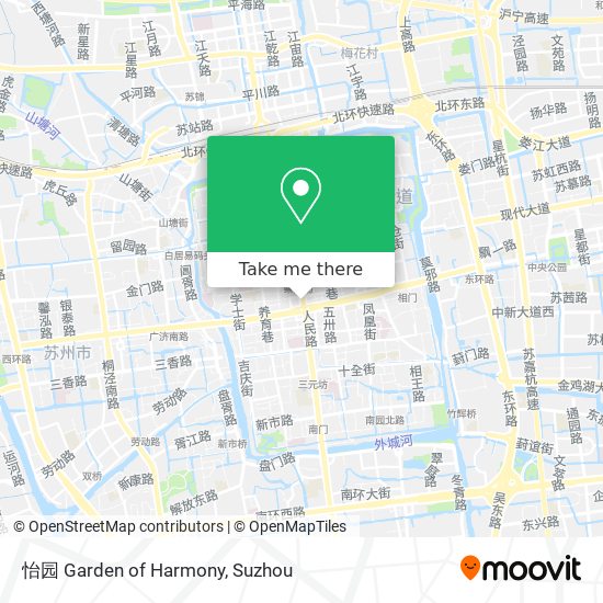 怡园 Garden of Harmony map