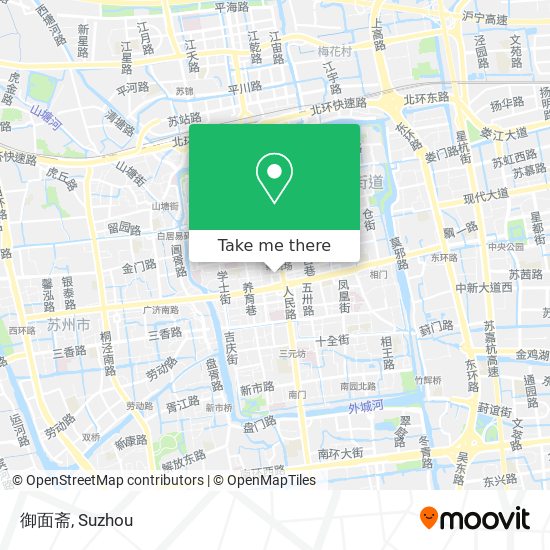 御面斋 map