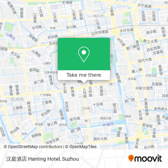 汉庭酒店 Hanting Hotel map