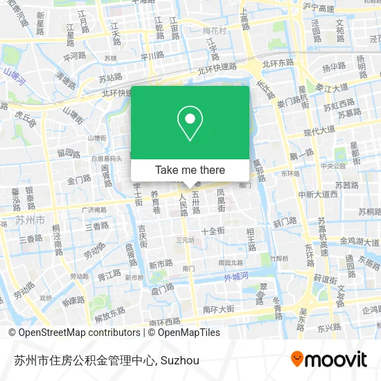 苏州市住房公积金管理中心 map