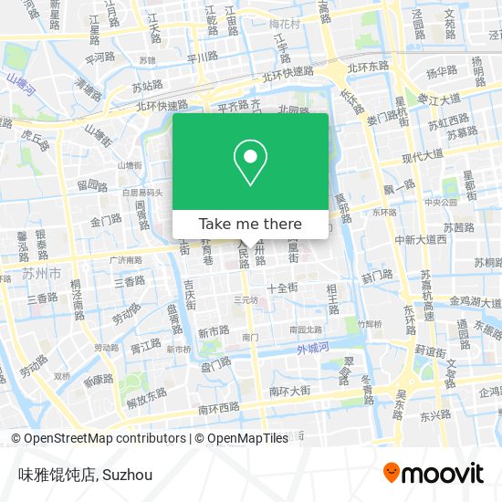 味雅馄饨店 map
