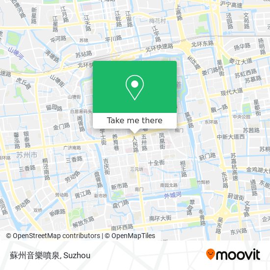 蘇州音樂噴泉 map