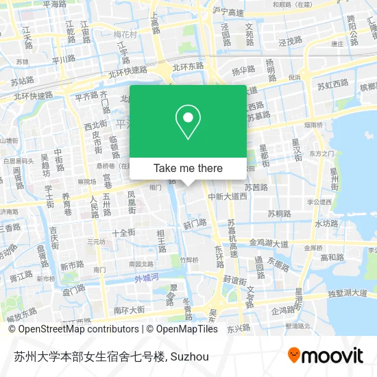 苏州大学本部女生宿舍七号楼 map