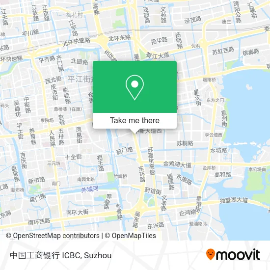 中国工商银行 ICBC map