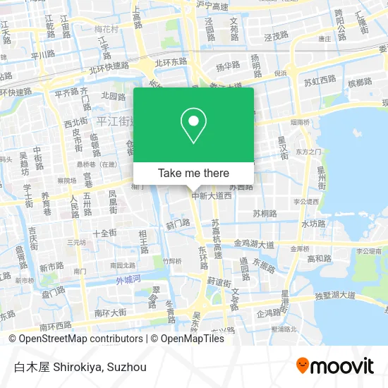 白木屋 Shirokiya map