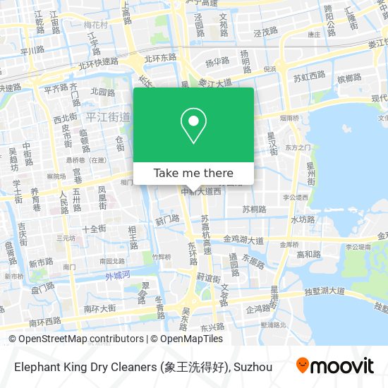 Elephant King Dry Cleaners (象王洗得好) map