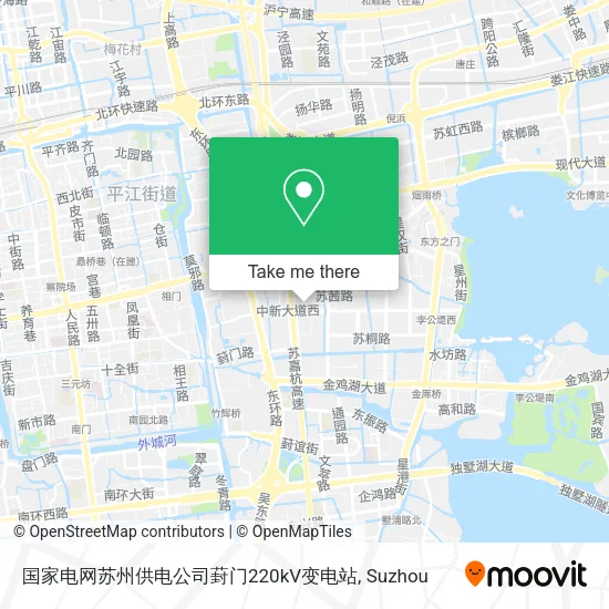 国家电网苏州供电公司葑门220kV变电站 map