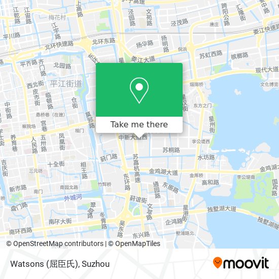Watsons (屈臣氏) map