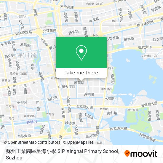 蘇州工業圓區星海小學 SIP Xinghai Primary School map