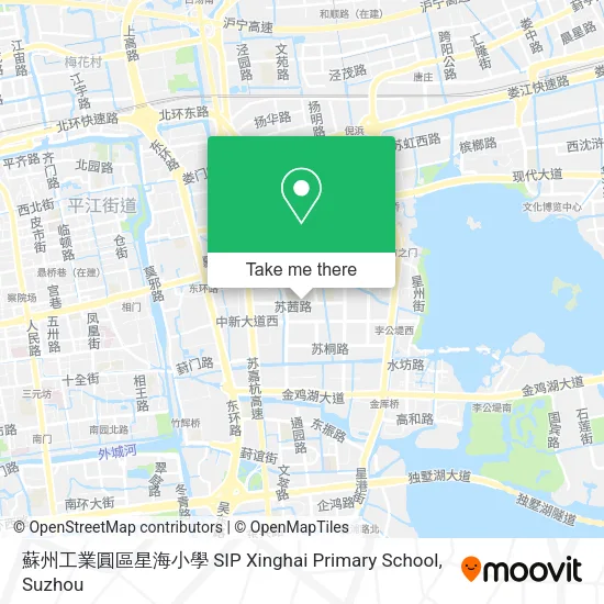 蘇州工業圓區星海小學 SIP Xinghai Primary School map