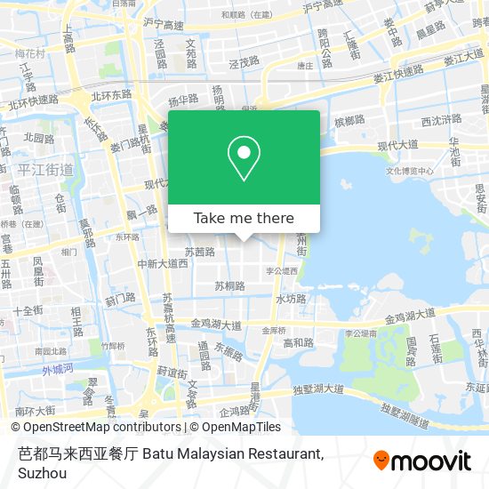 芭都马来西亚餐厅 Batu Malaysian Restaurant map