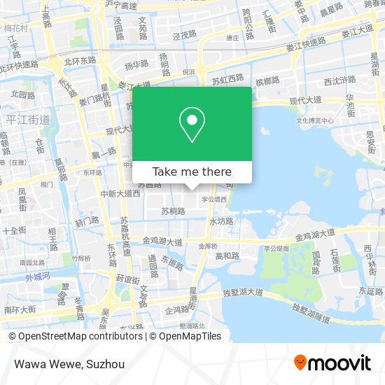 Wawa Wewe map