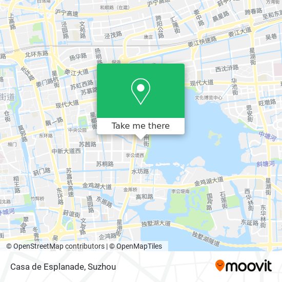 Casa de Esplanade map