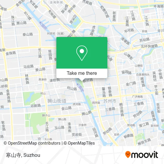 寒山寺 map