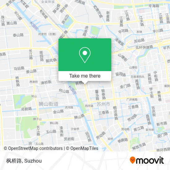 枫桥路 map